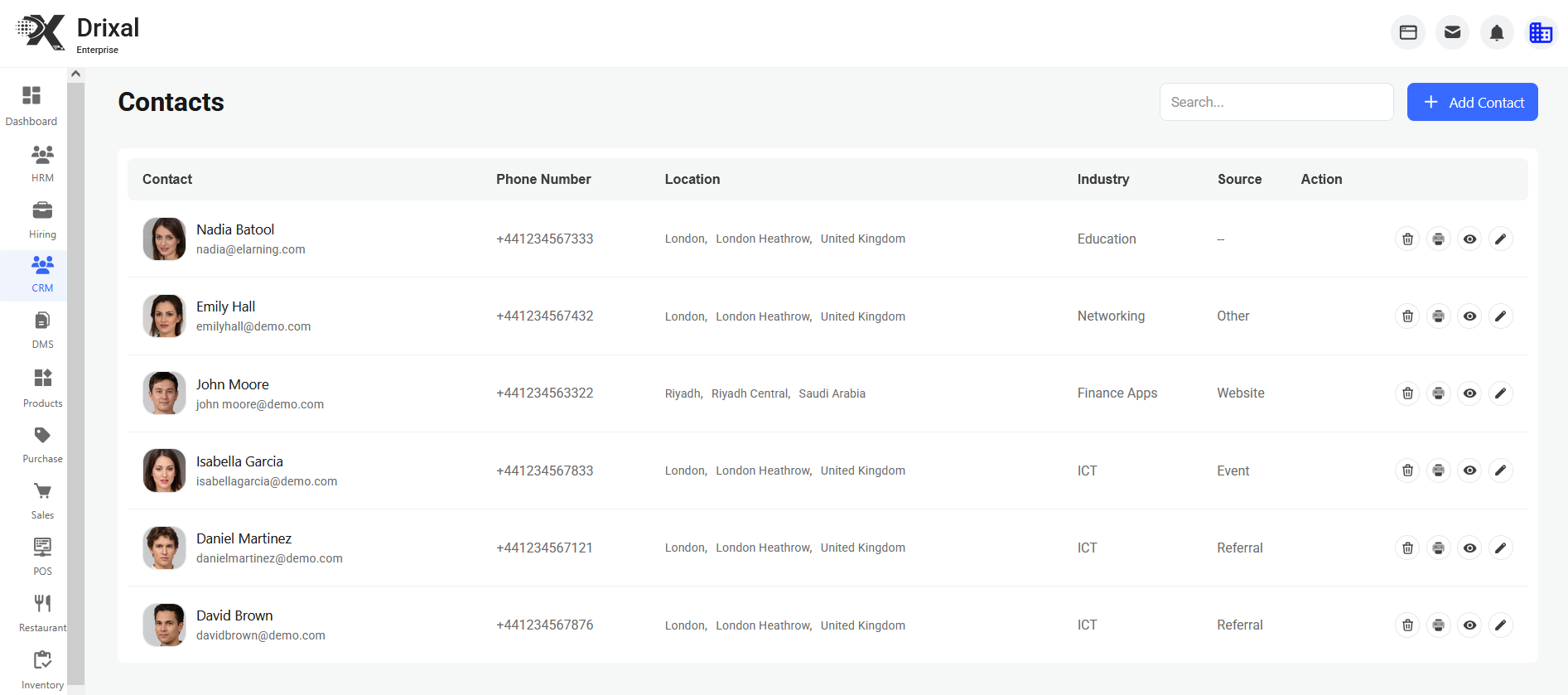 Contact Management